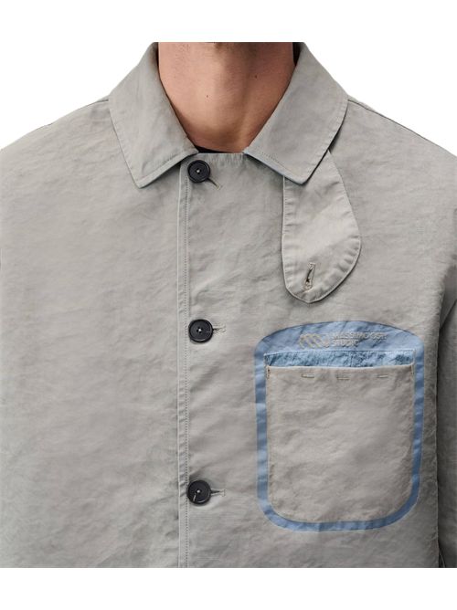 Button Blazer Jacquard con doppia tintura in capo Massimo Osti Massimo Osti Studio | MBZ200A110685G904 DOVE